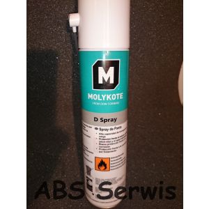 Molykote D Pasta w sprayu 400ml